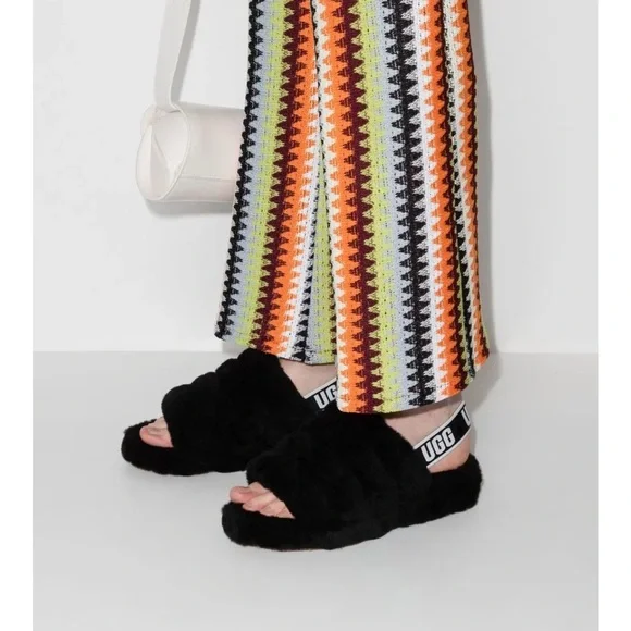 UGG Fluff Yeah flatform slippers size 7 - Picture 3 of 7